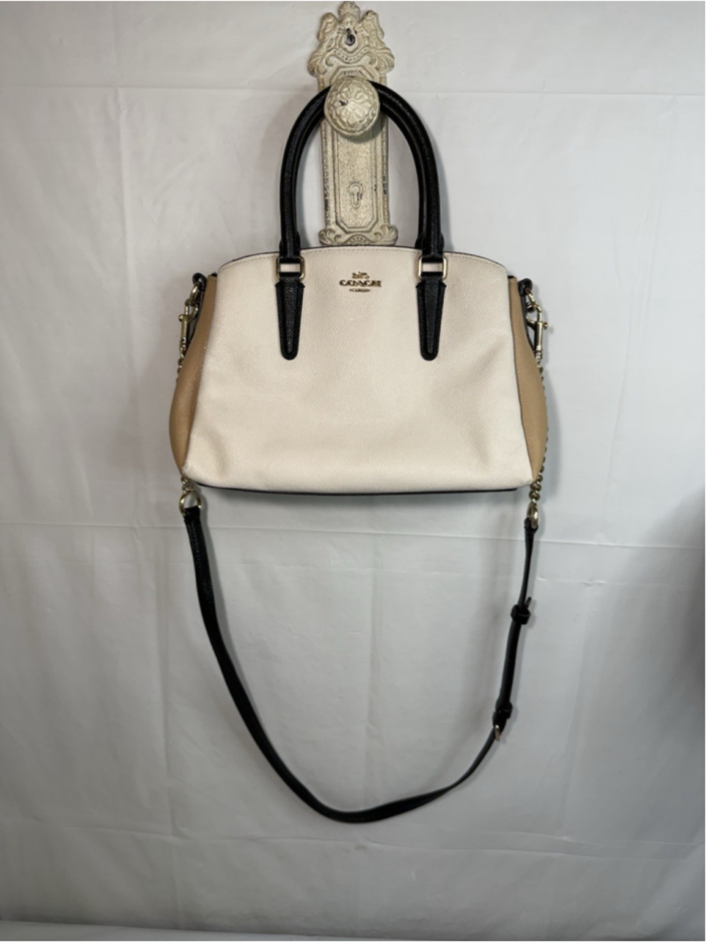 Coach mini SAGE CARRYALL IN COLORBLOCK F73712 Crossbody Hobo Bag